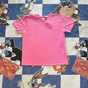 Vintage Nike pink tonal swoosh tee